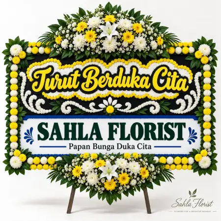 Papan Bunga Duka Medan Johor
